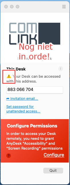 10 Anydesk not ok