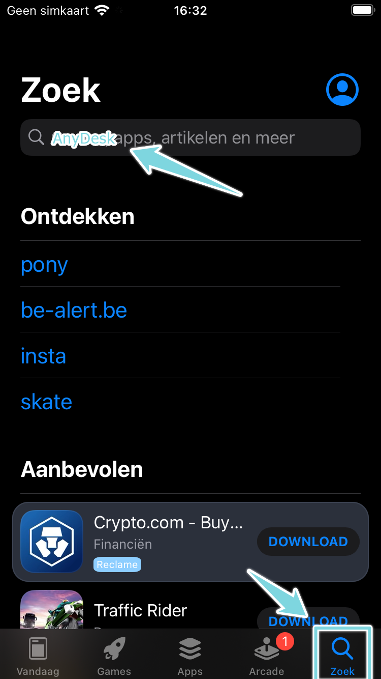 2 Search AnyDesk