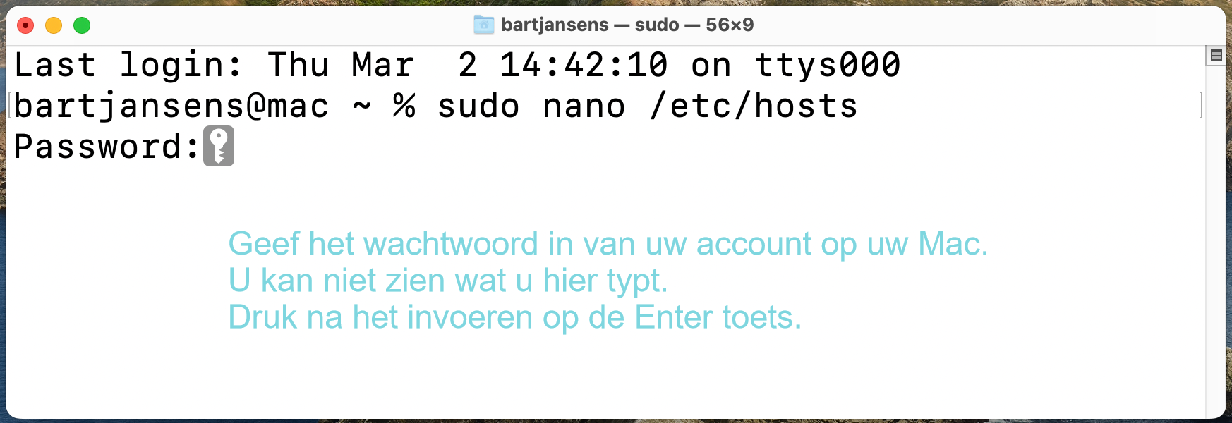 4 password